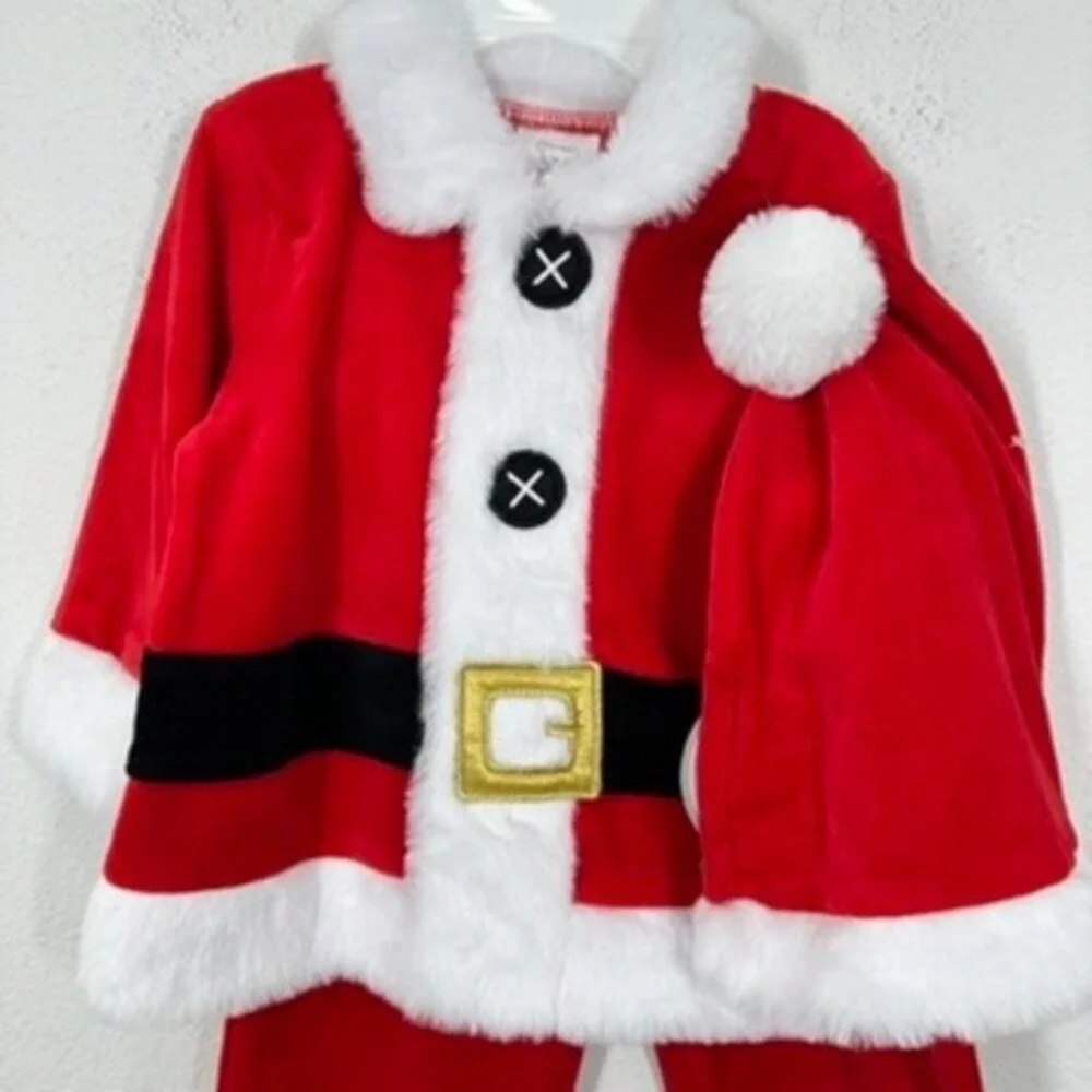 Koala Kids Santa‎ 3 Piece Outfit Size 6-9 Months NWT Baby's First Christmas